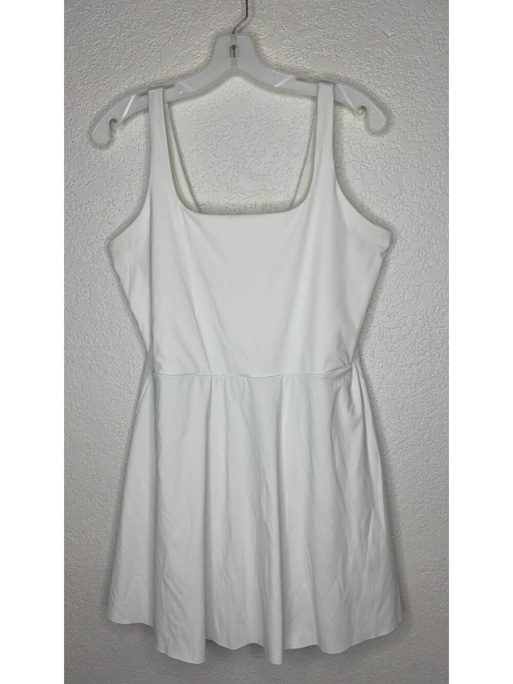 SPANX Get Moving Tennis Athletic White Stretch Skort Mini Dress XL 1E - Picture 3 of 9